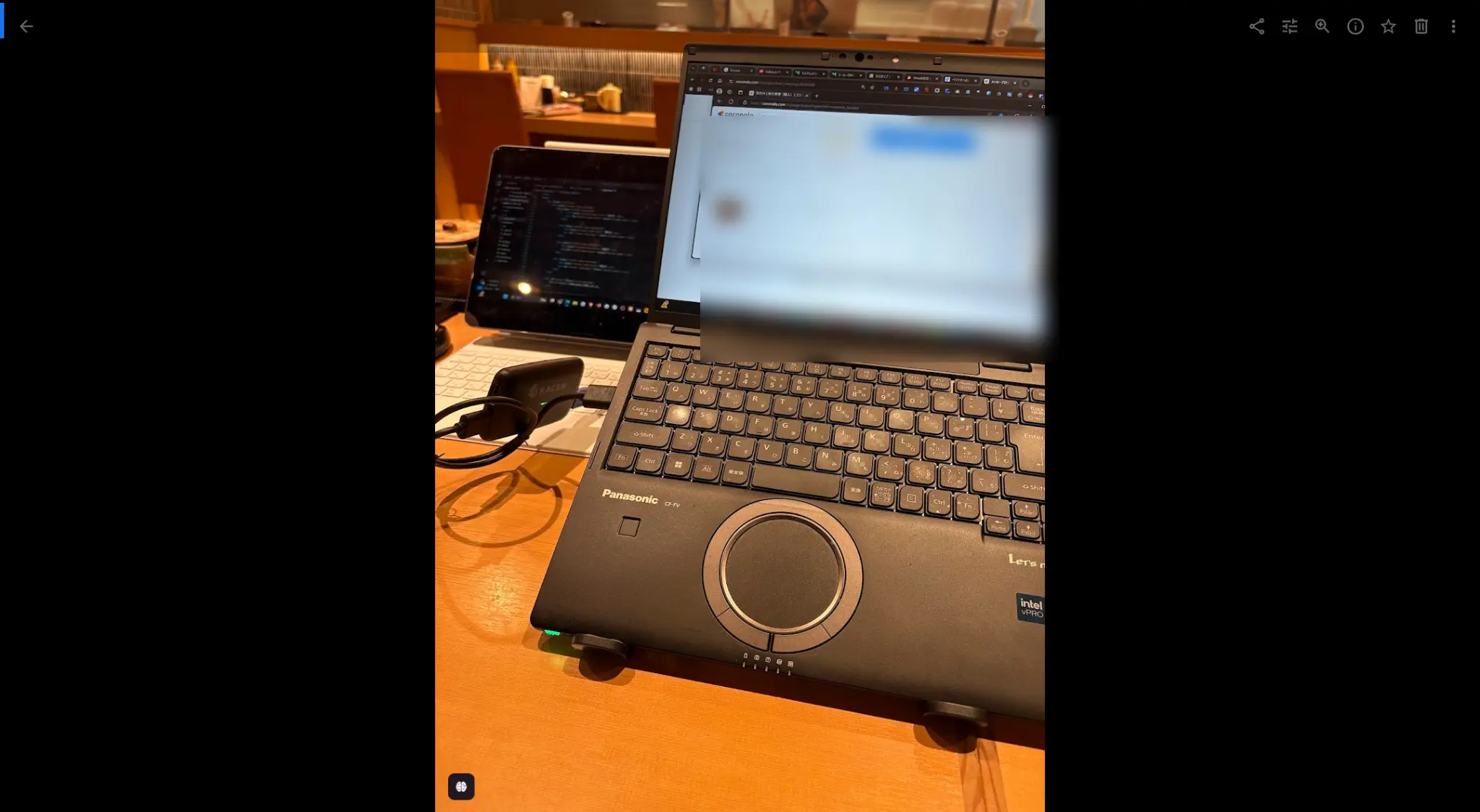 レッツノート＋iPadサブモニター